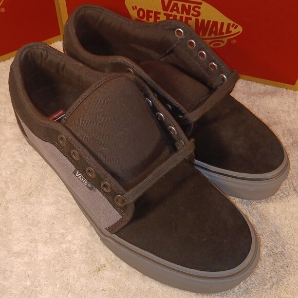 Vans Men's 8/Women's 9.5 Chukka Low Denim Black Pewter VN0A4BX47IW - Picture 2 of 12